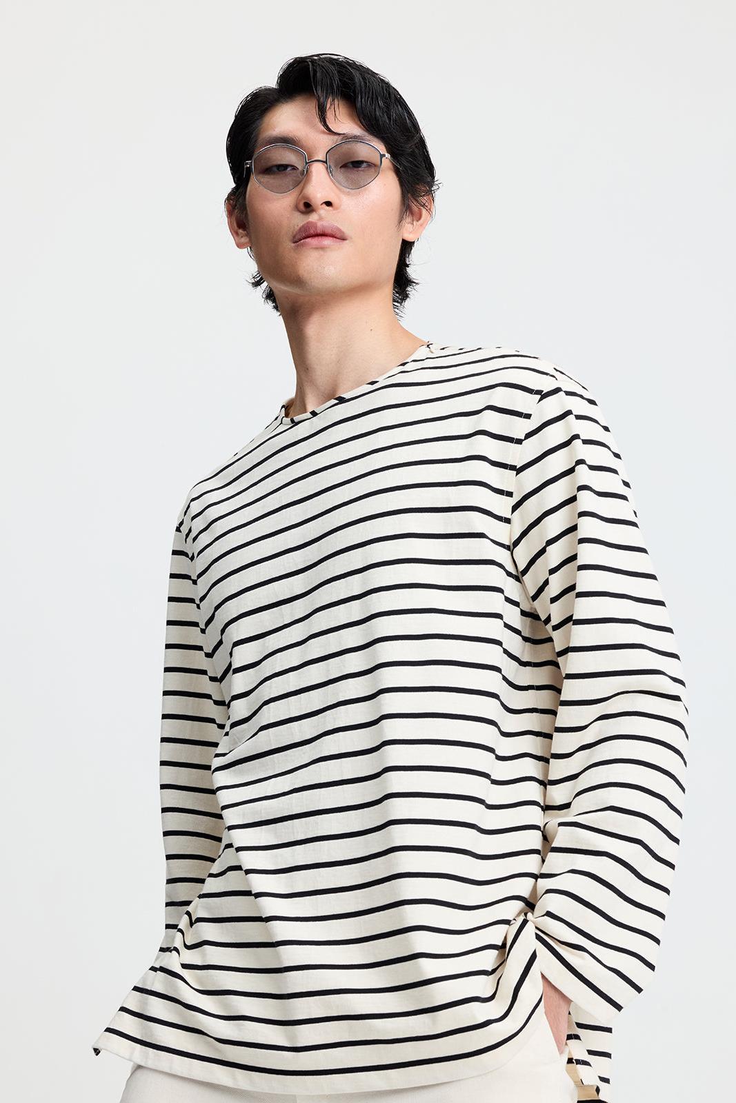 Cotton Stripe Top