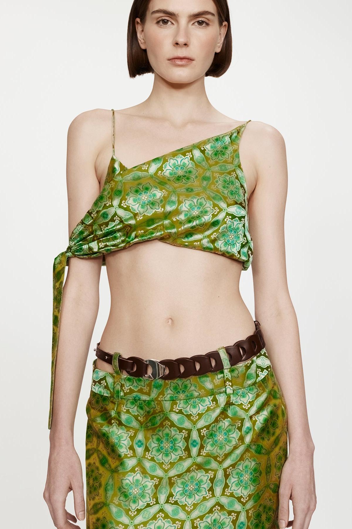 Palmira Handkerchief Tie Top