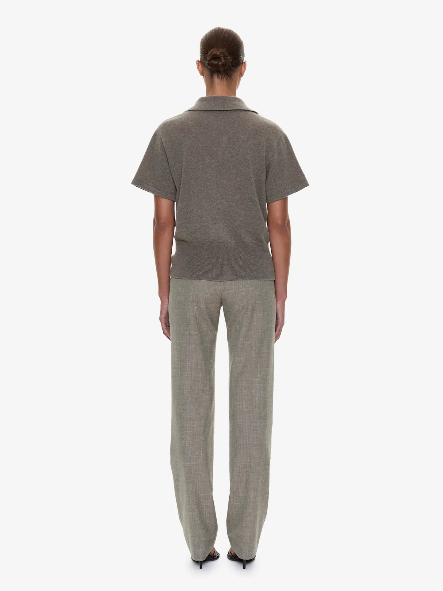 Cashmere Knit Polo