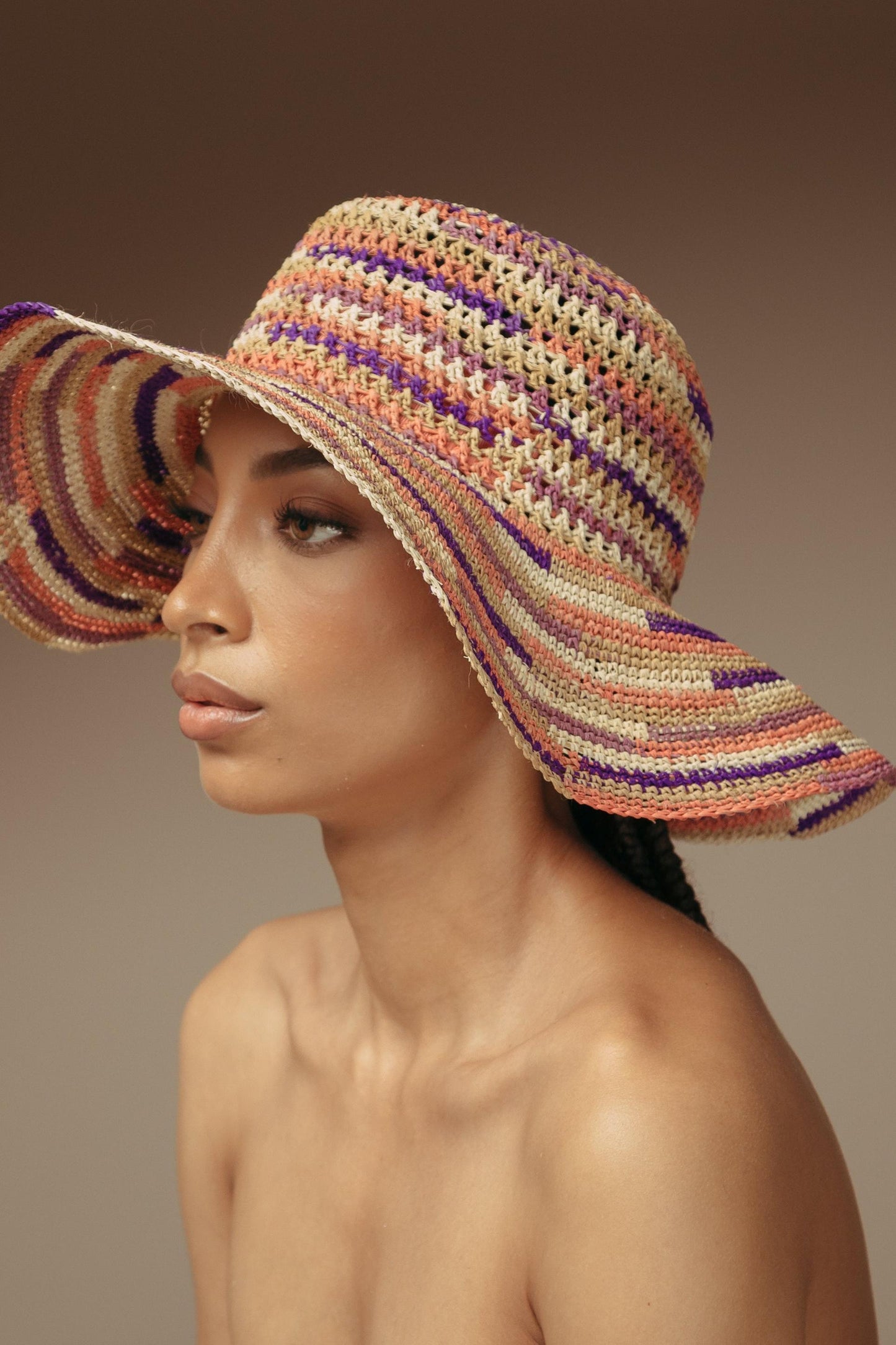 "Hippie Fiesta" Crochet Hat