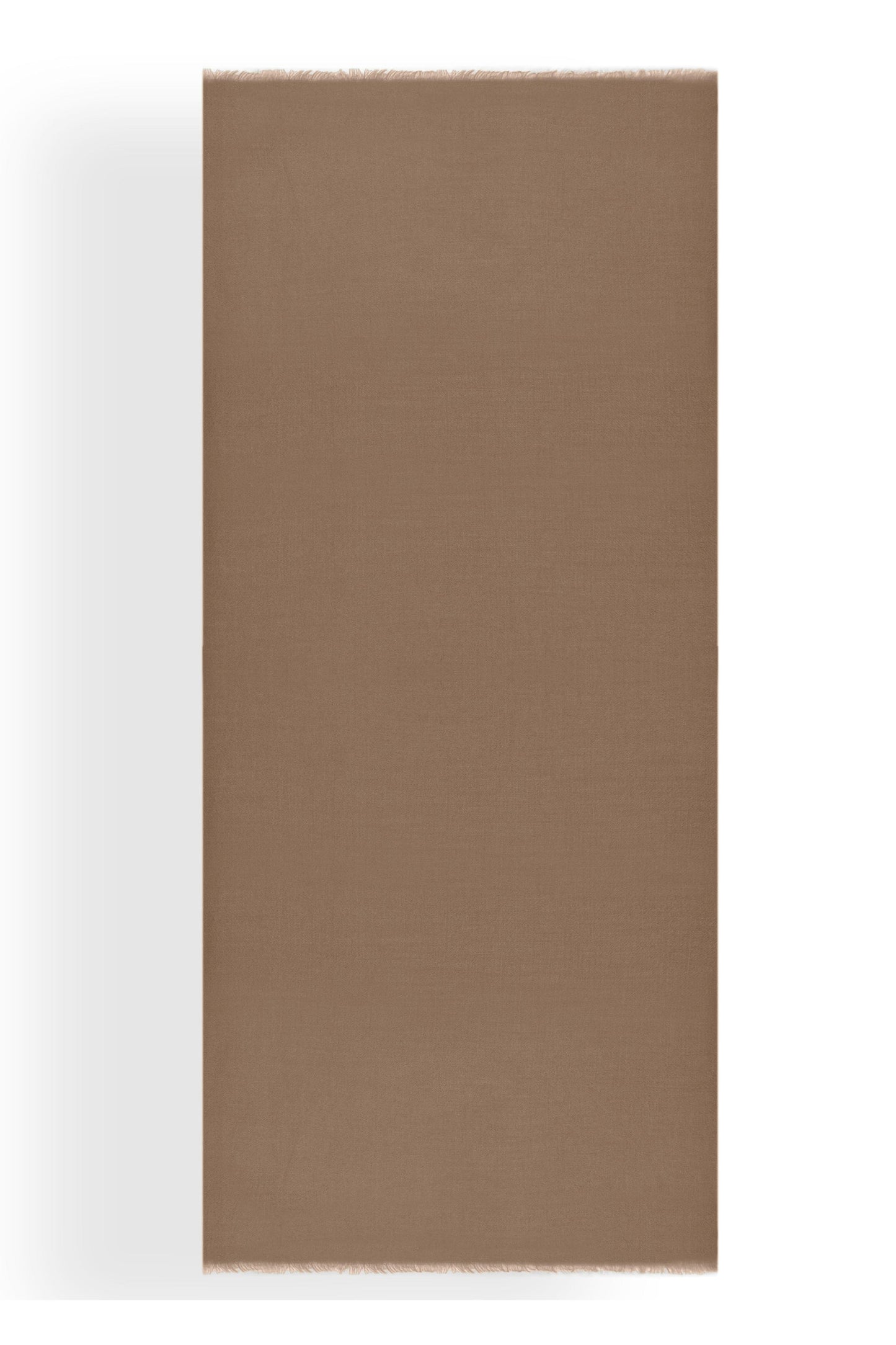 Cashmere Gauze Weave Shawl (Cream)