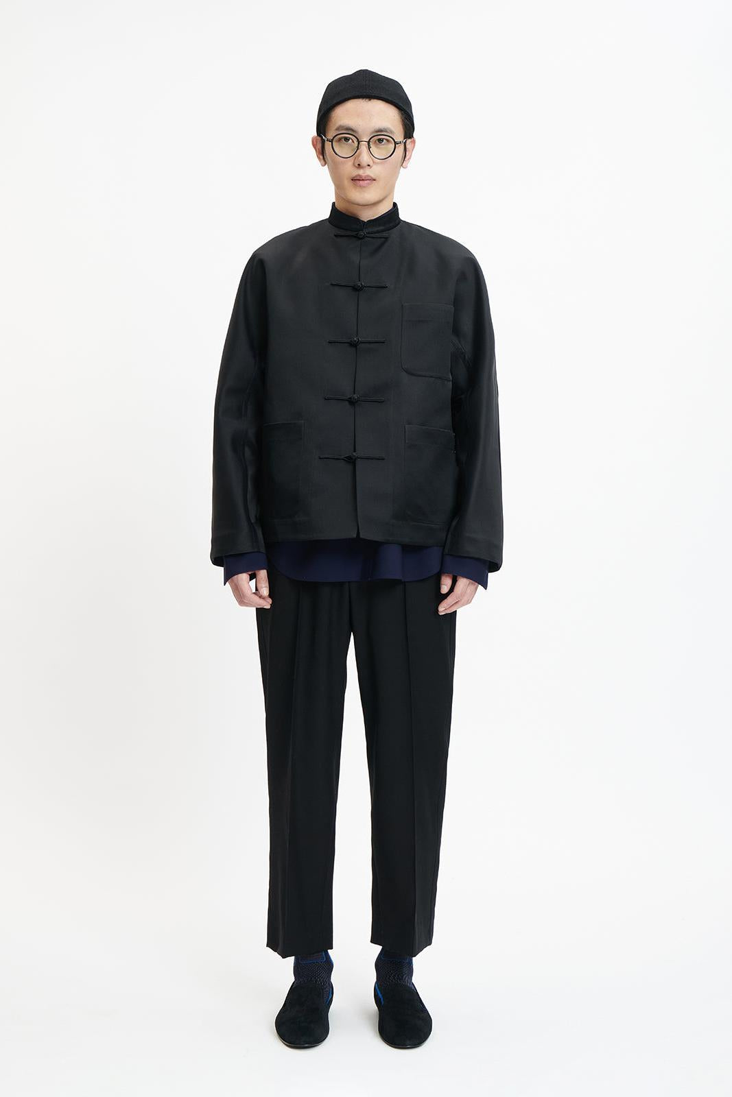 Black Silk Chinese Jacket