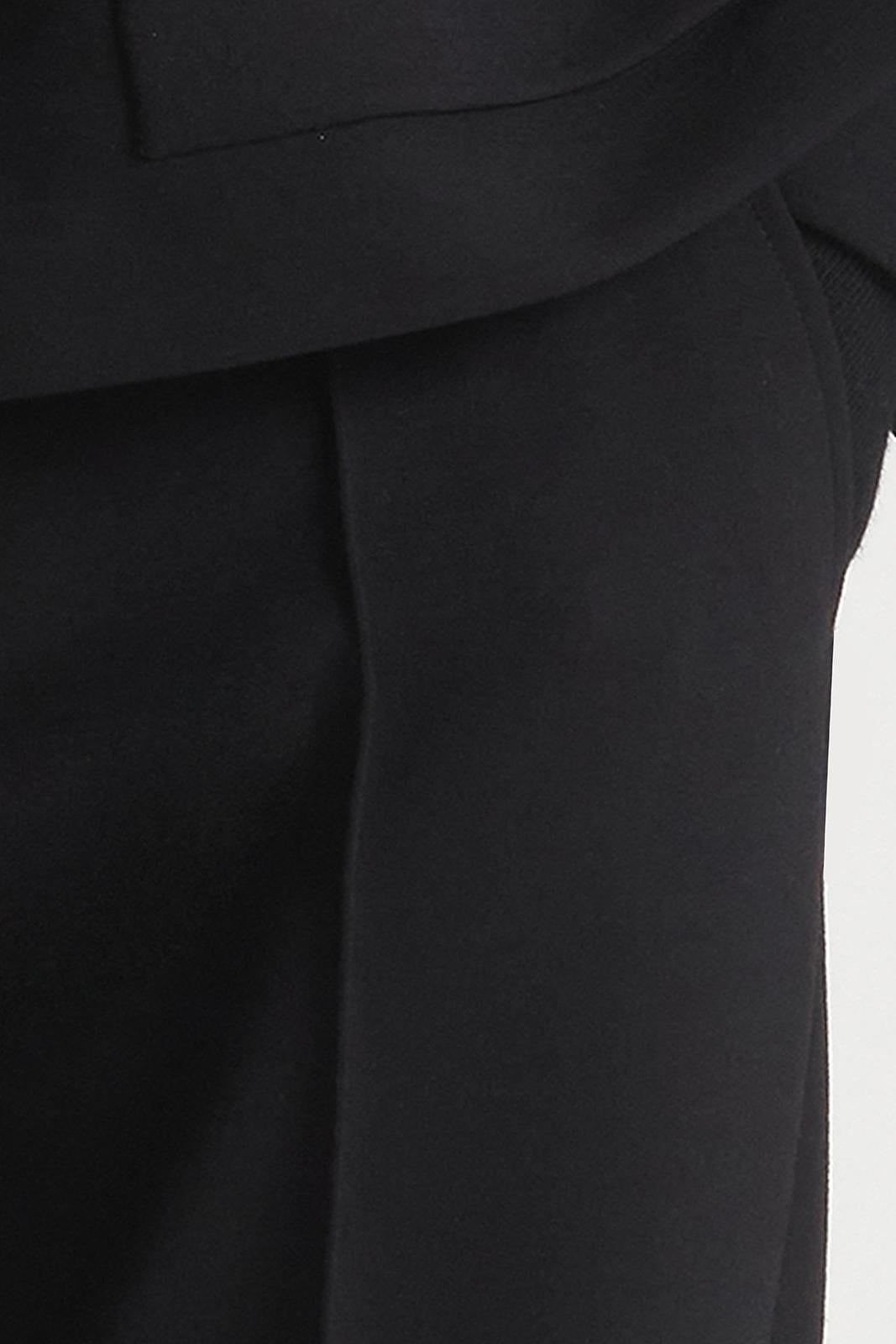 Wool Blend Slim Fit Trousers