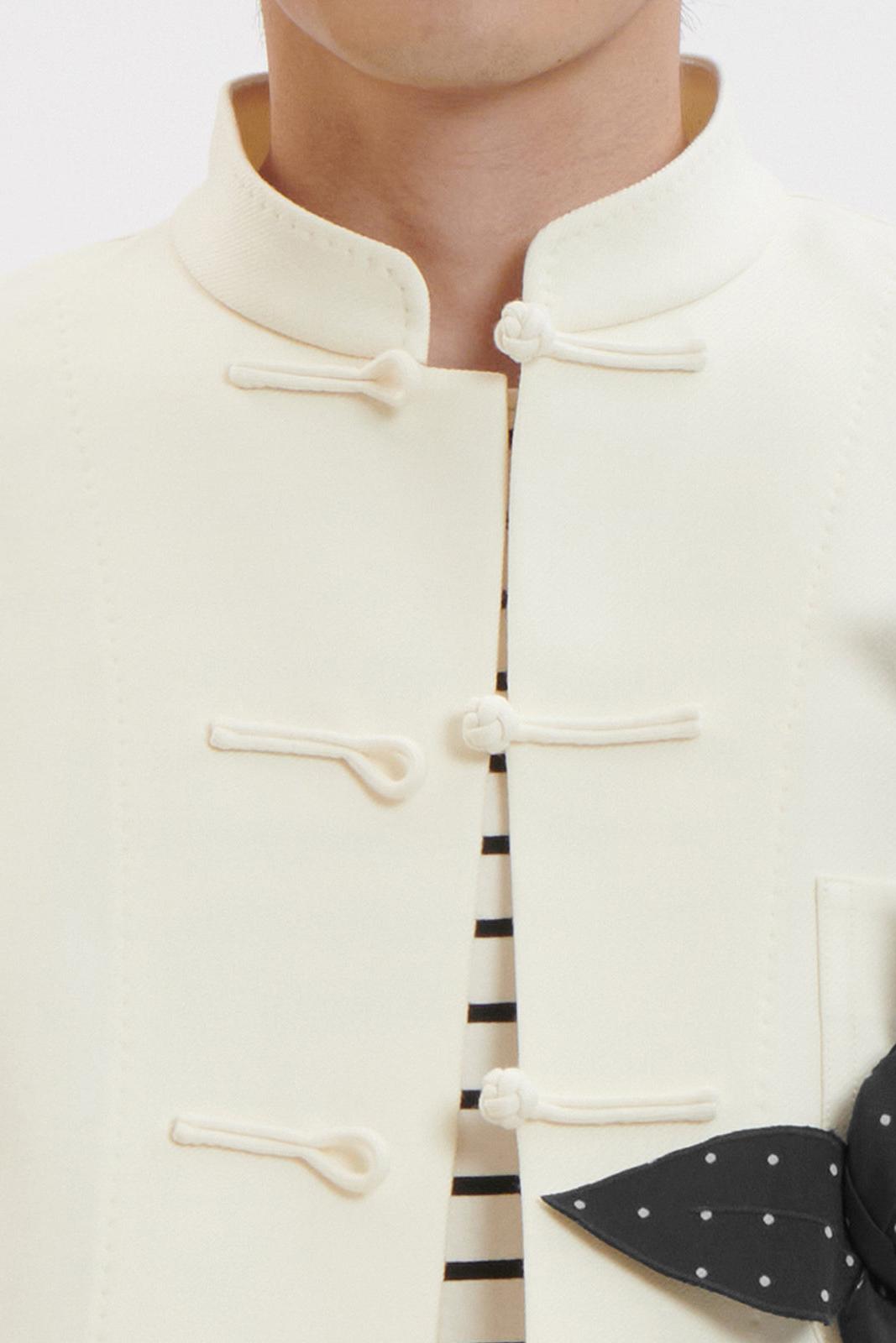 Wool Blend Chinese Jacket