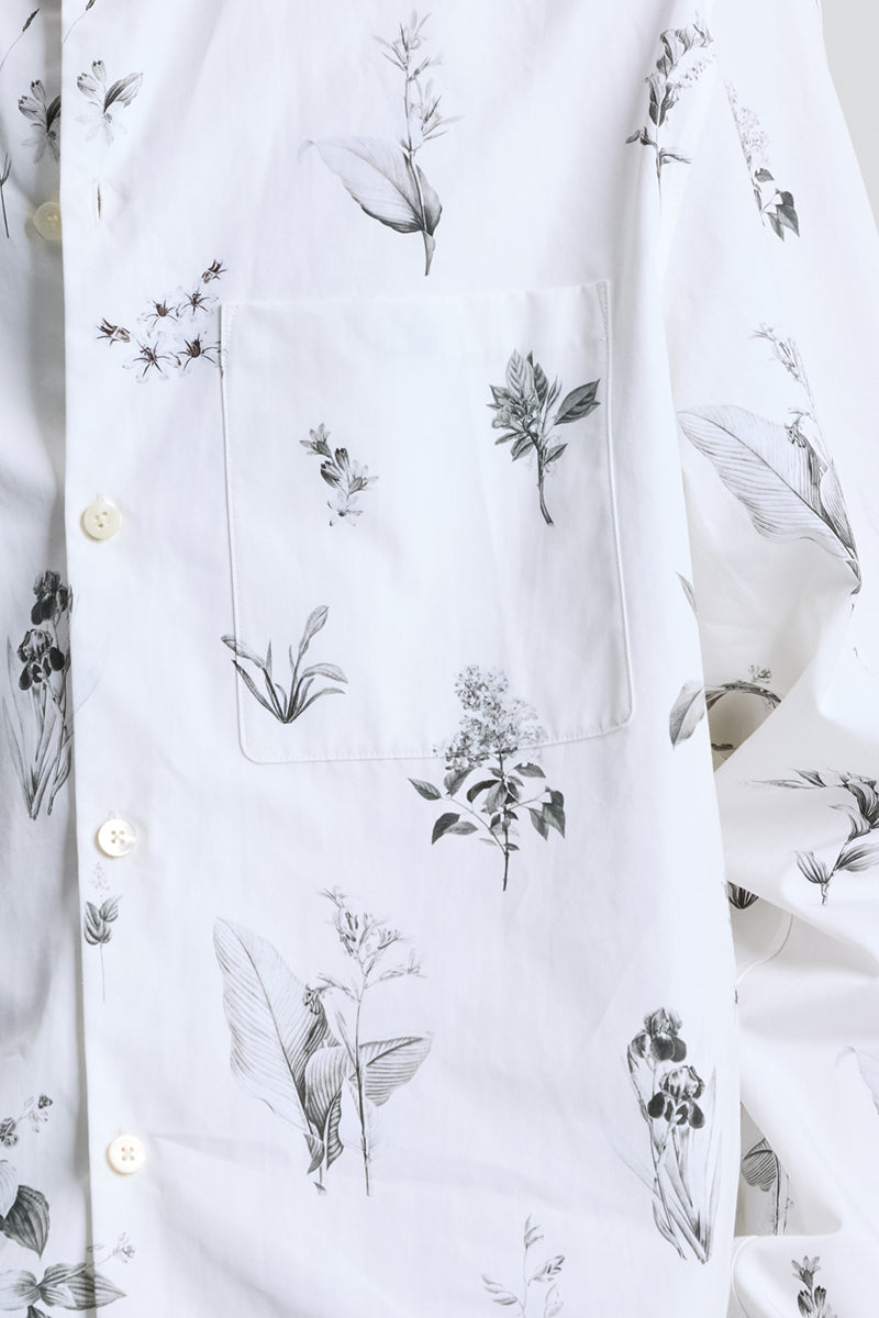 Plant printed shirt