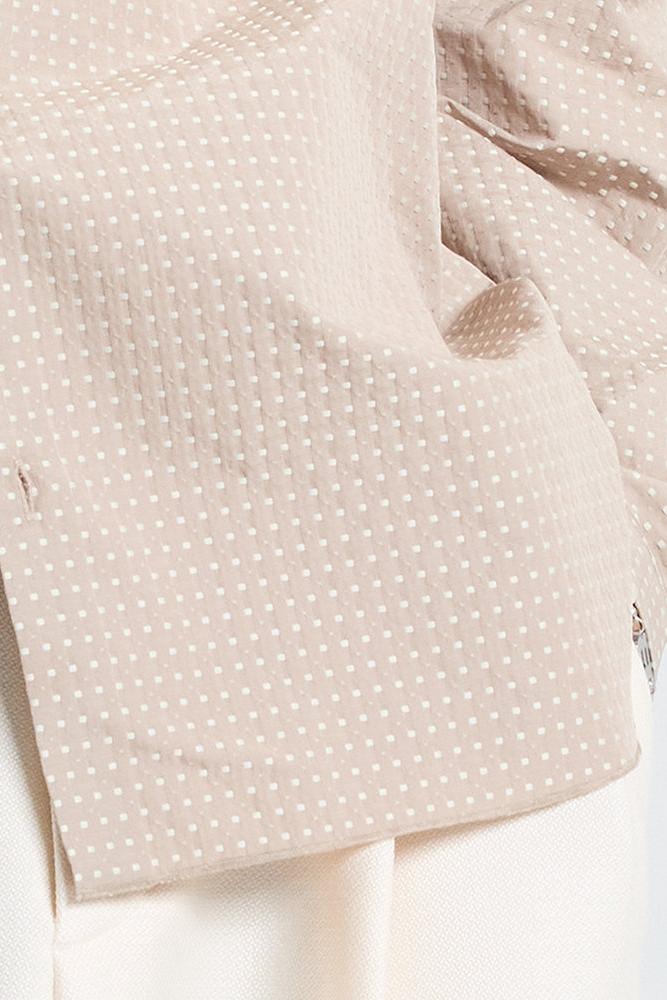 Khaki Jacquard Shirt
