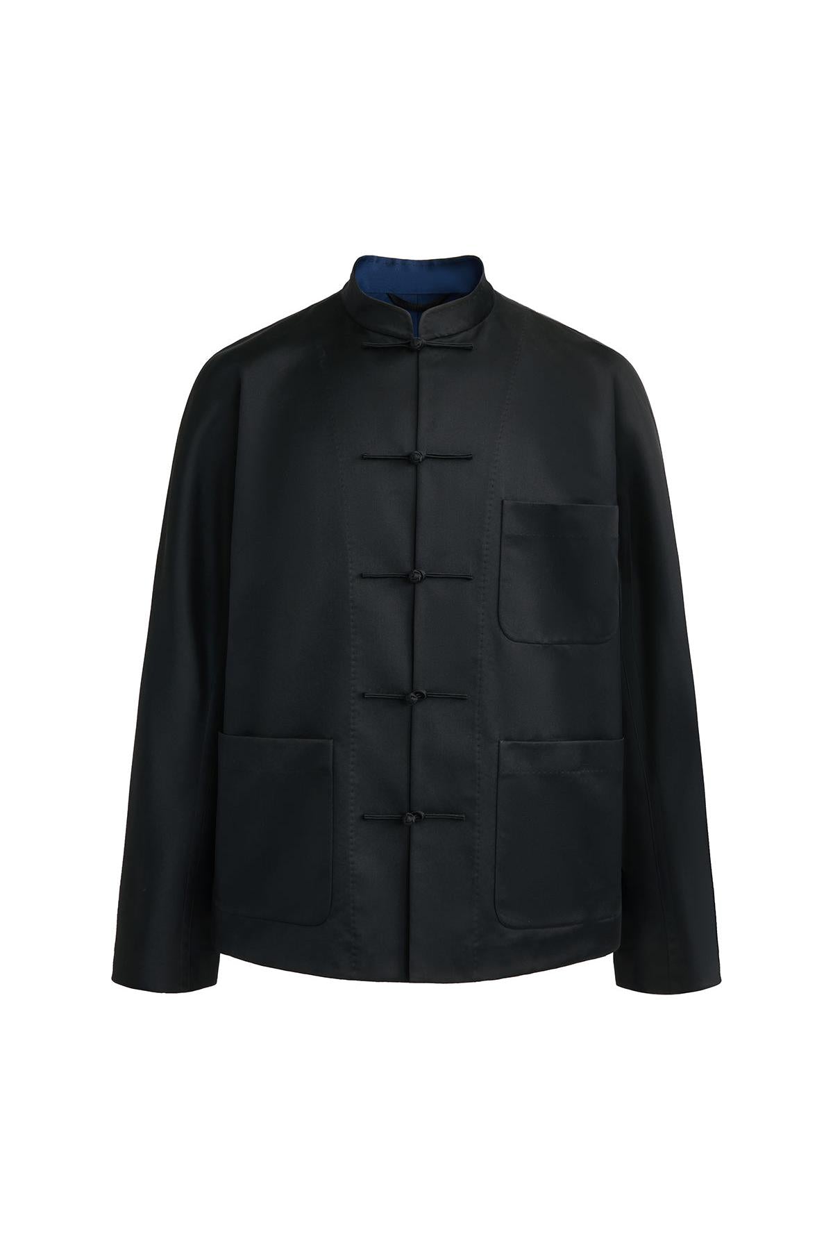 Black Silk Chinese Jacket