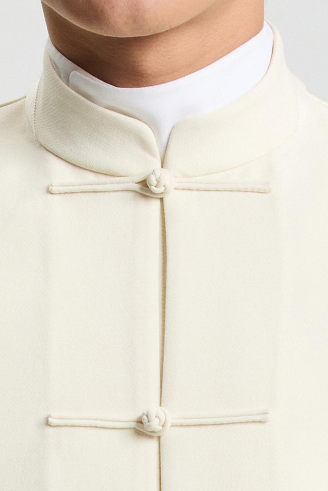 Chinese Jacket in Silk Wool