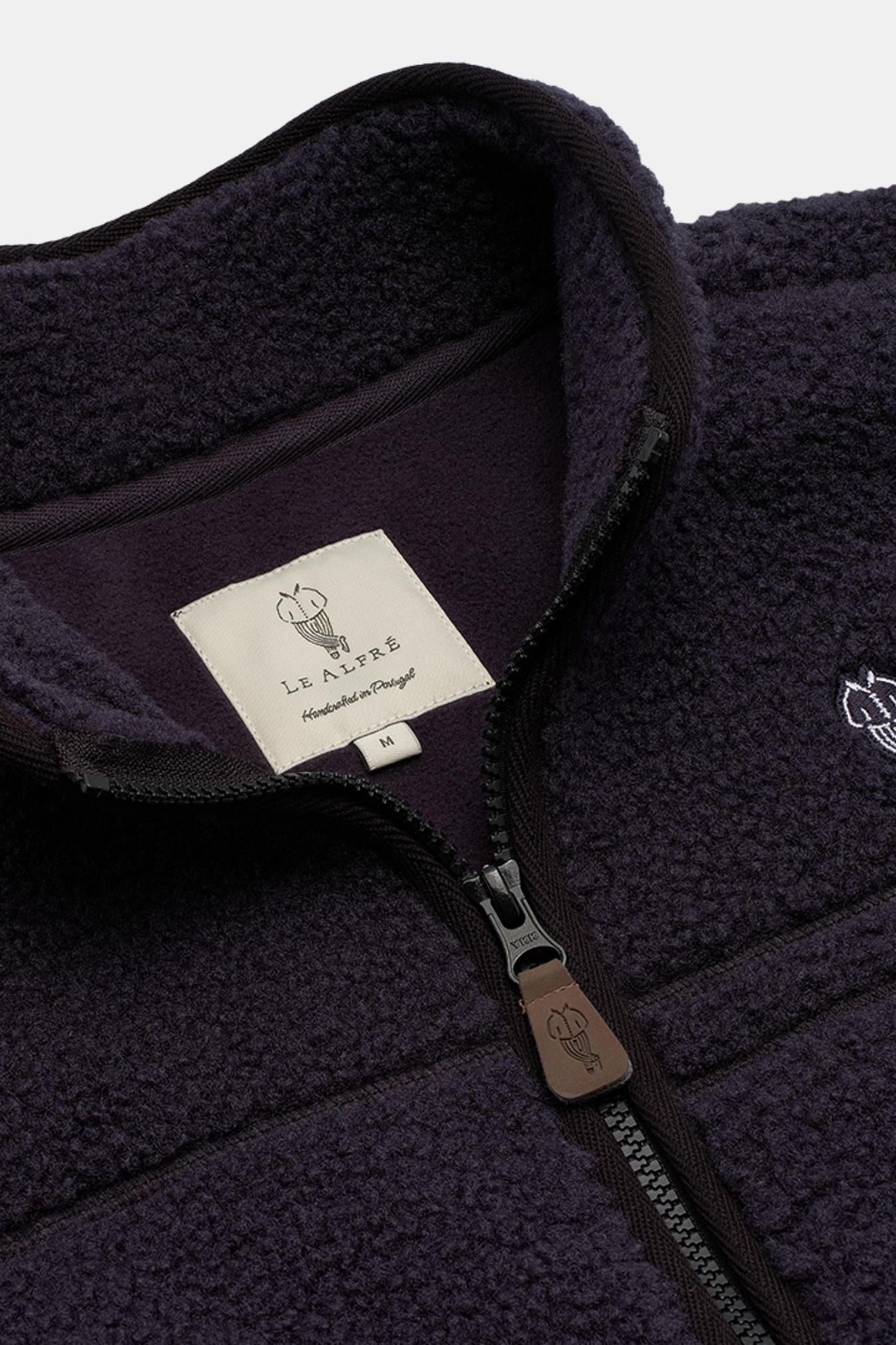 Fleece Vest (Navy)