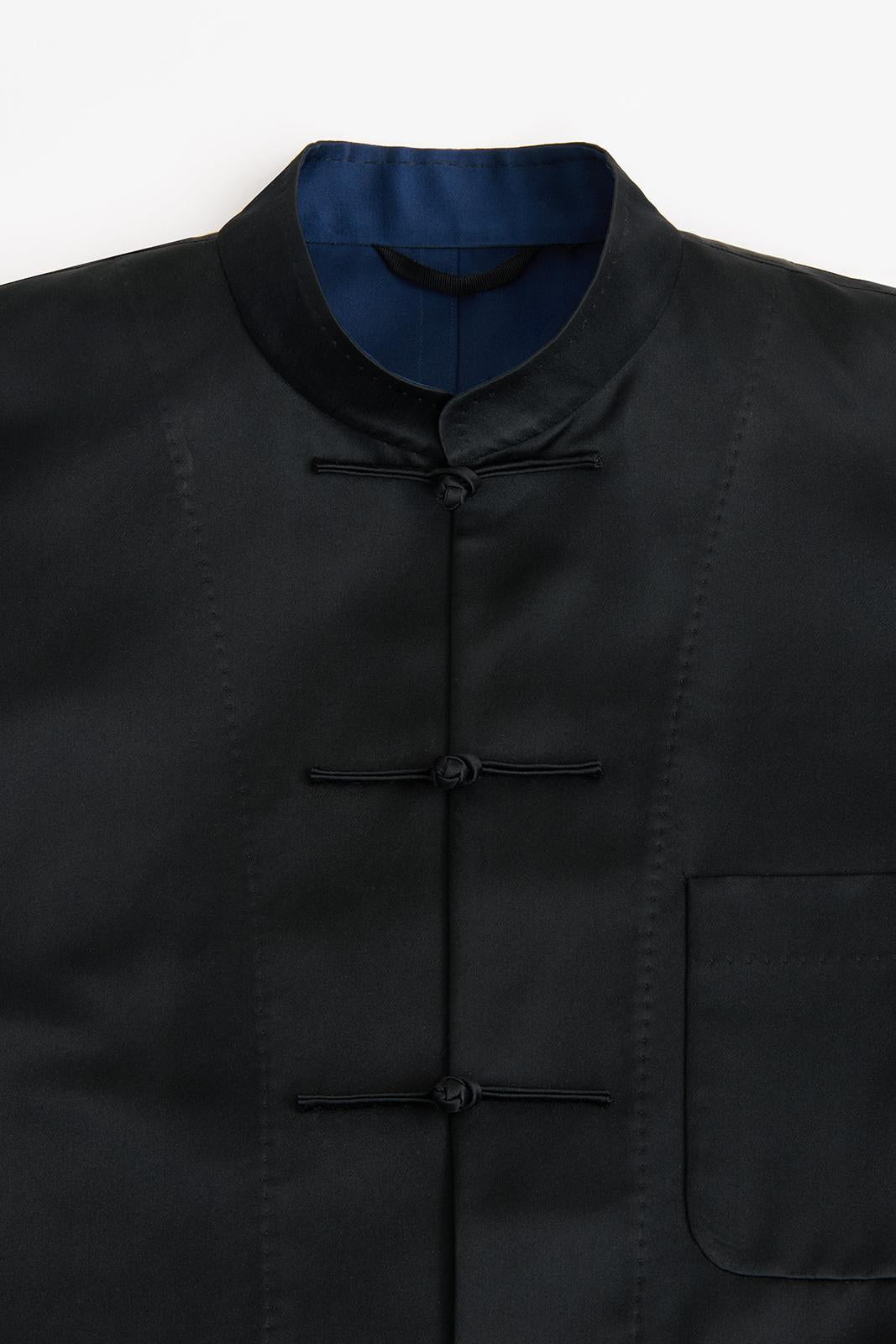 Black Silk Chinese Jacket