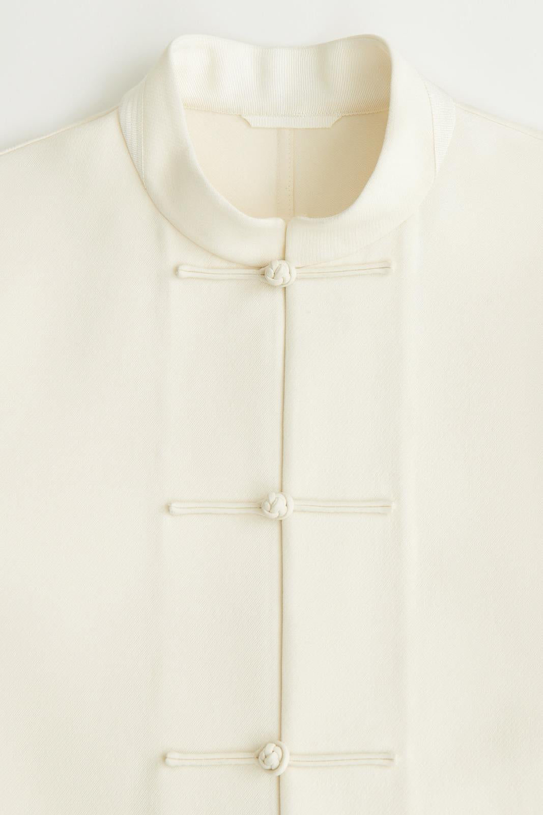 Chinese Jacket in Silk Wool