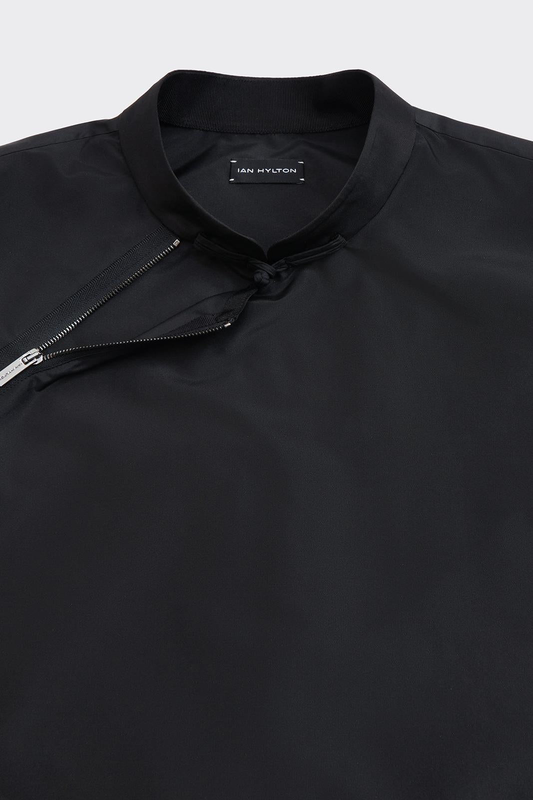 Chinese Zip Top in Silk