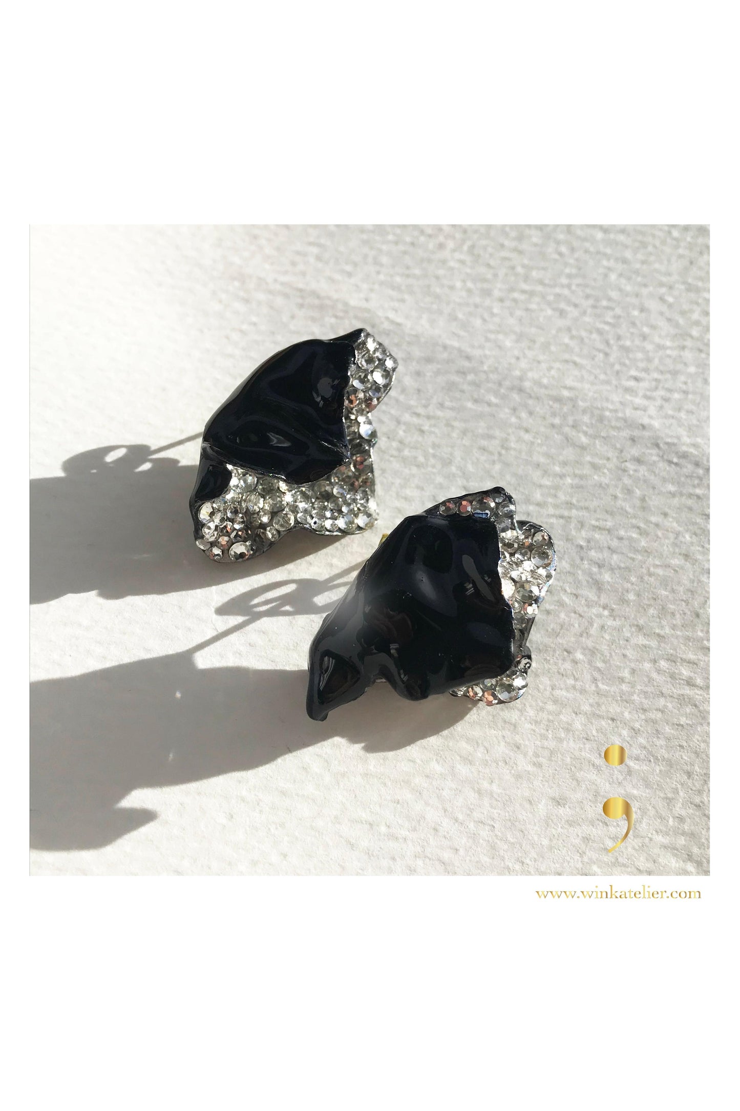 Mermaid's Tails Earrings (Gold)