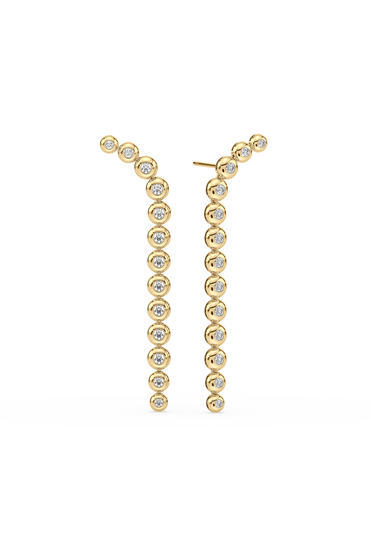 BUBBLE - pendant earrings