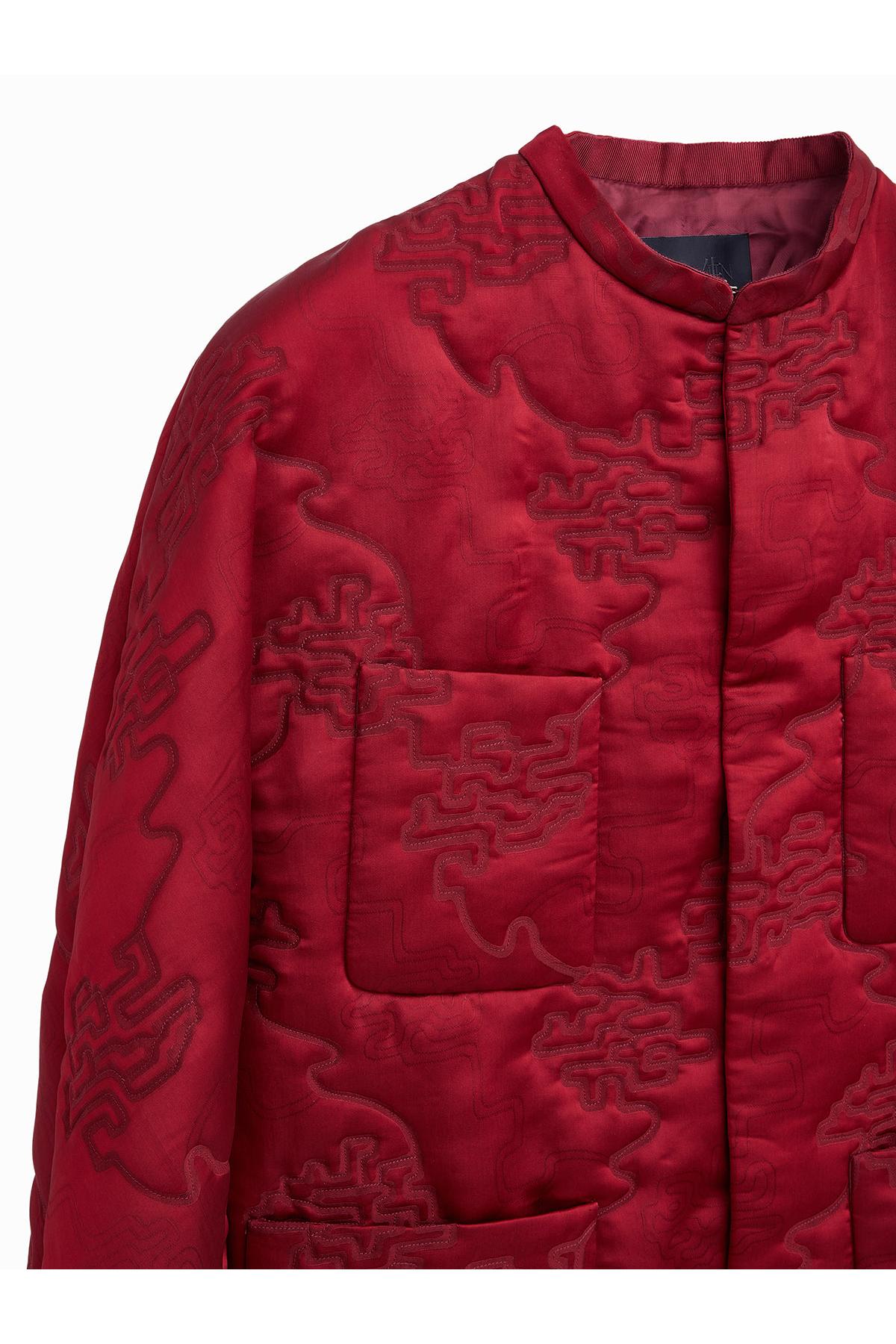Quilted Jacquard Jacket