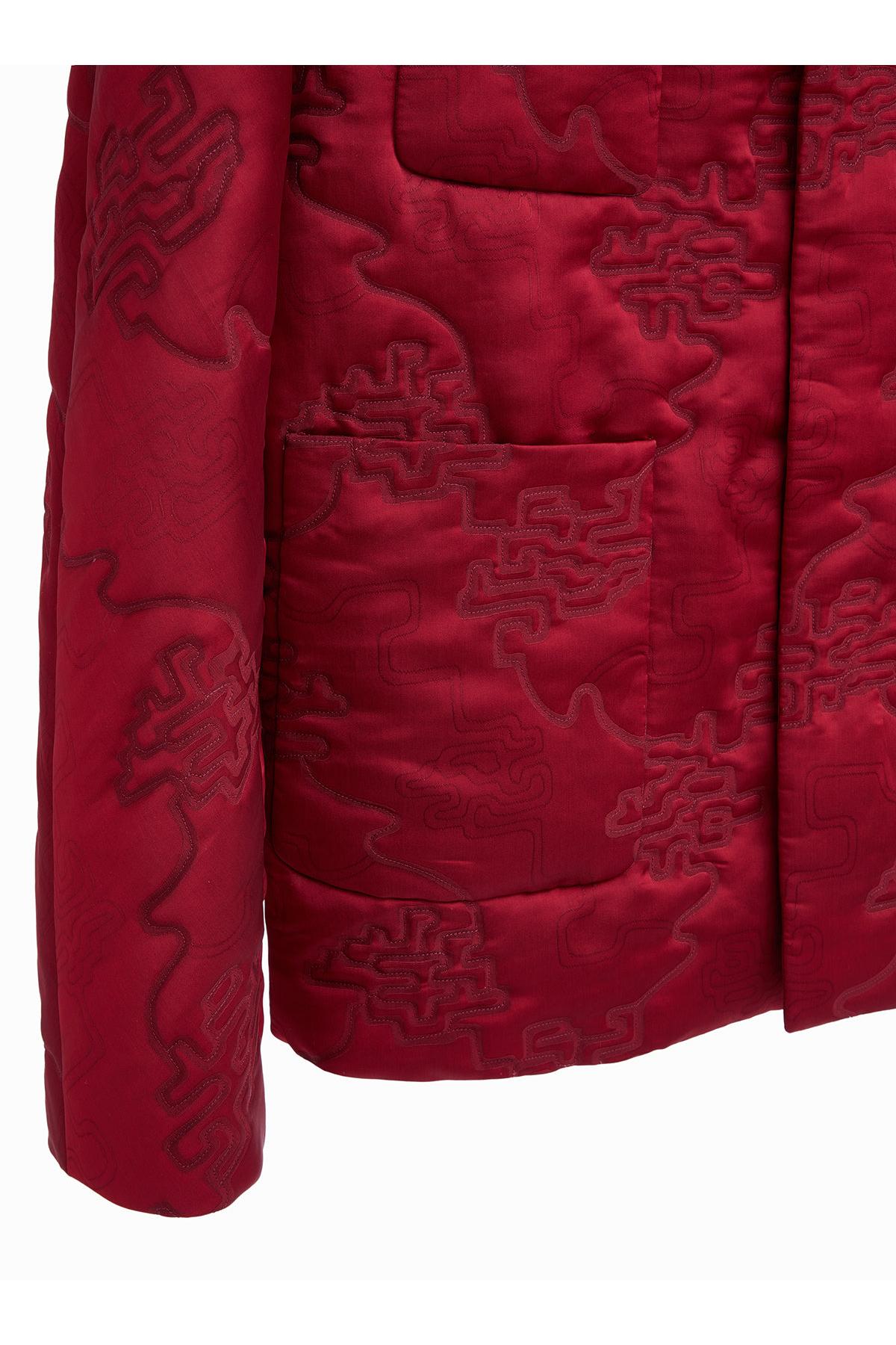 Quilted Jacquard Jacket