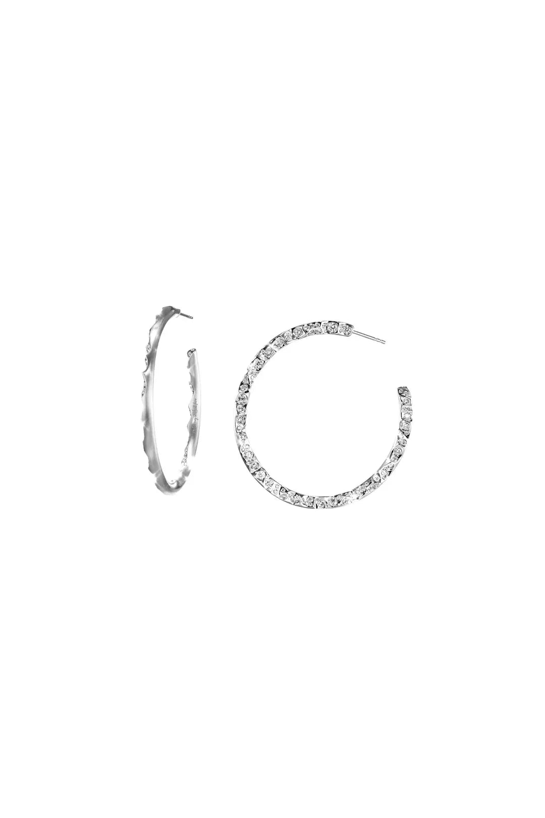 Eternity Hoop Earrings