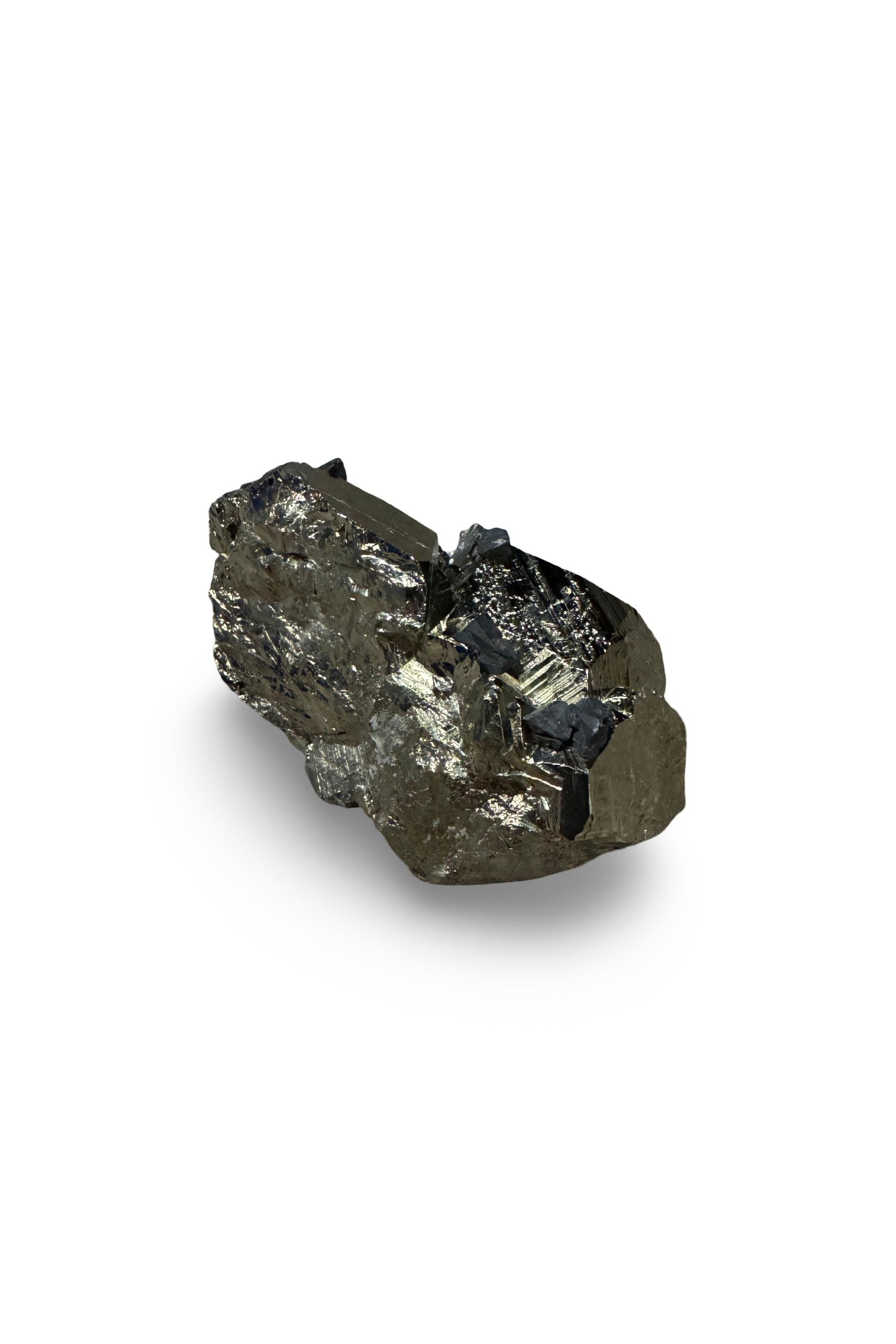 High Grade Mirror Pyrite with Galena