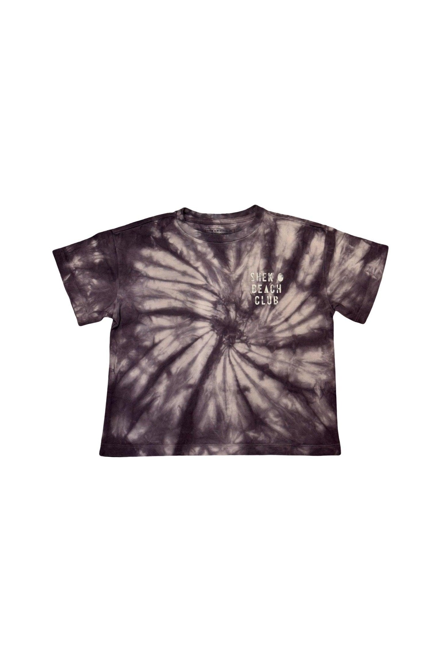 Purple Spiral Tie-Dye Tee