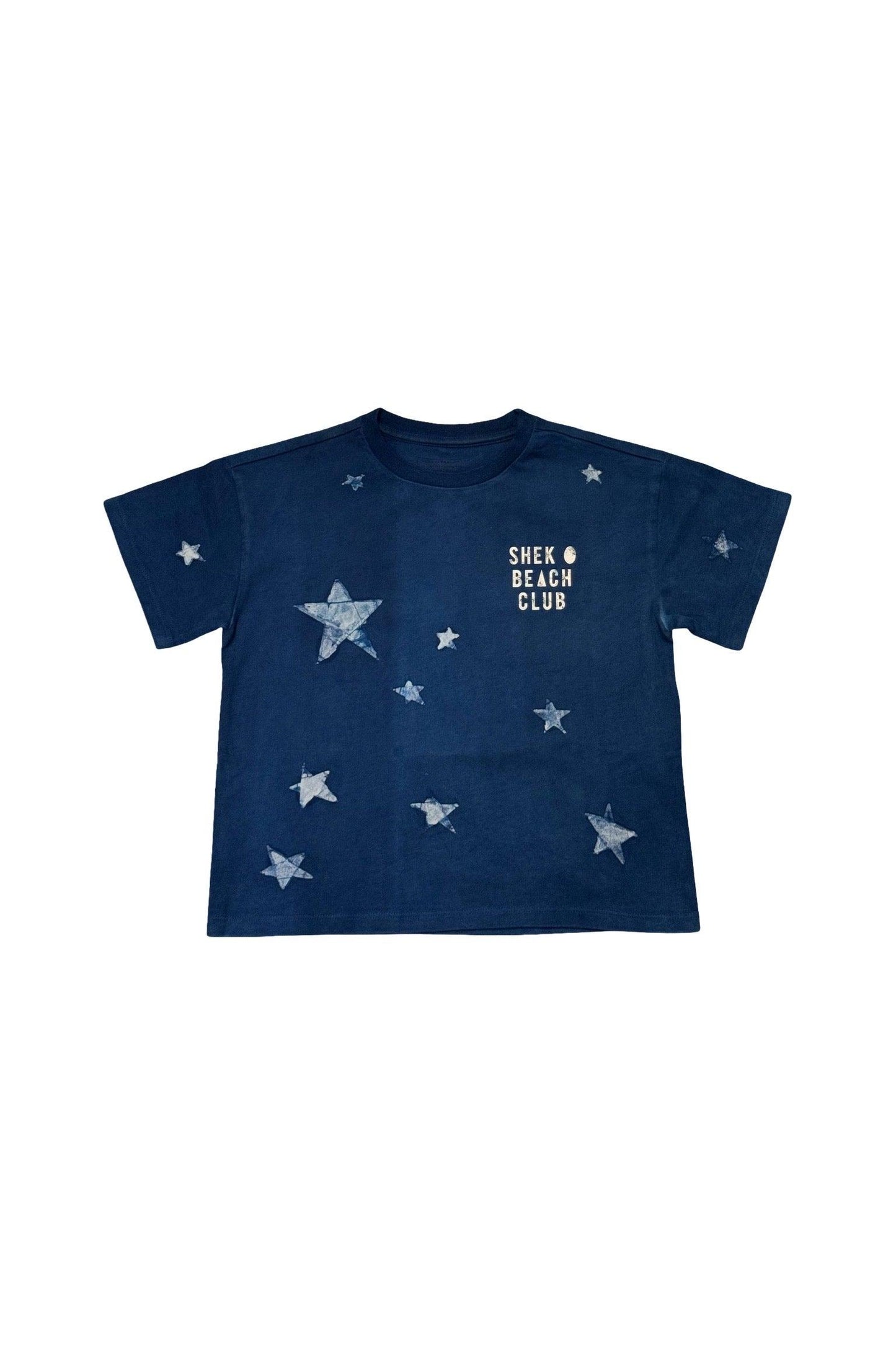 Blue Stars Batik Tee