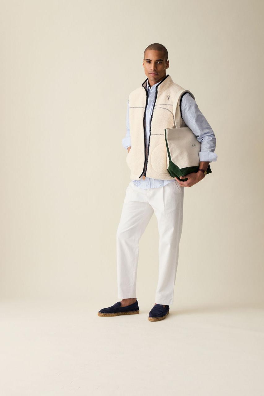 Linen Blend Trousers
