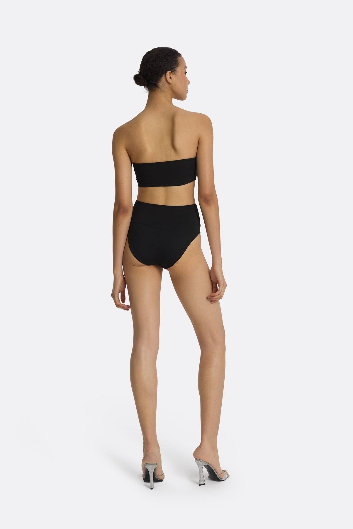 Gisellea Black Bikini Bottom