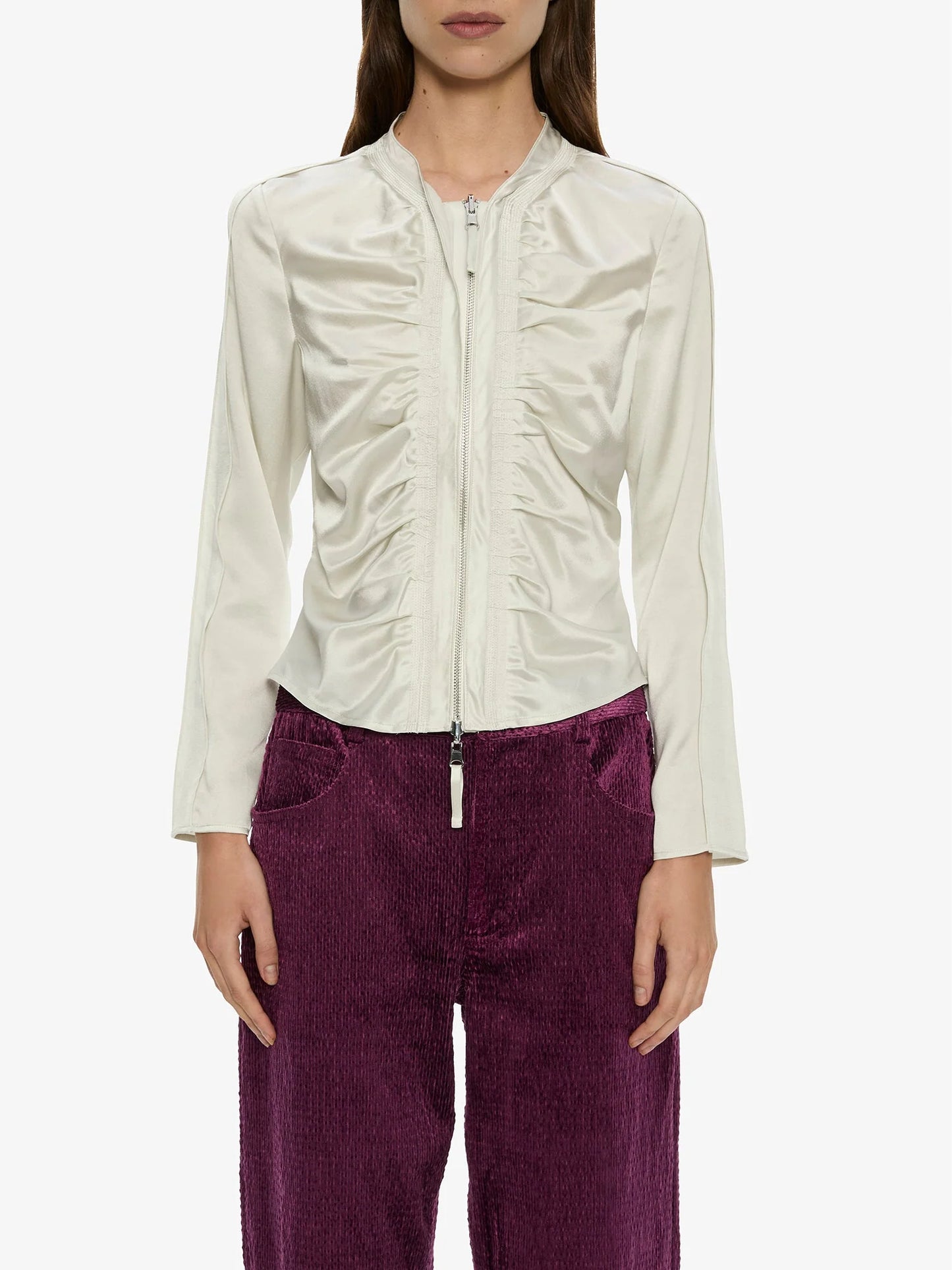 Ava Sateen Corduroy Jean