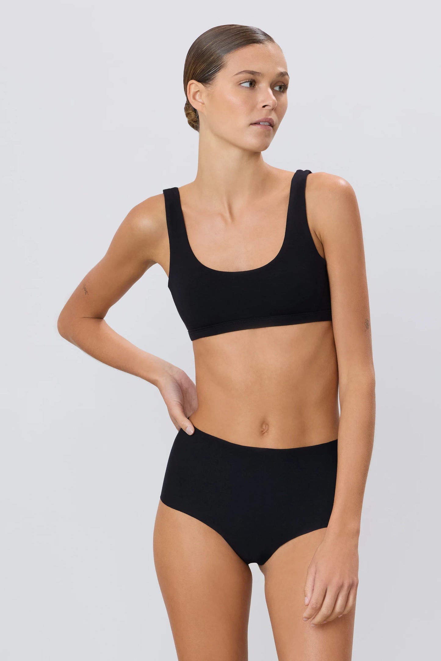 High Rise Brief (Black)
