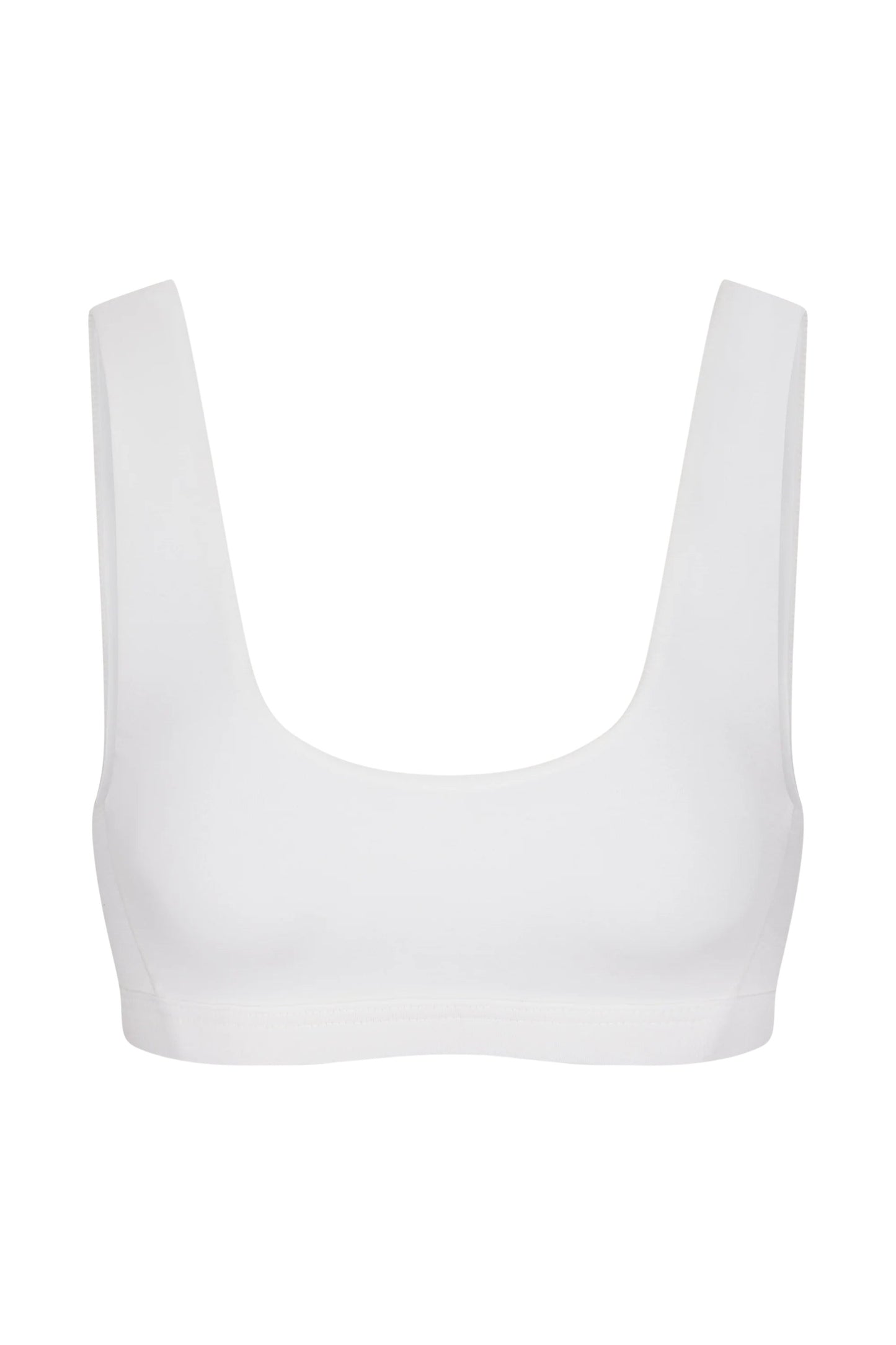 Scoop Neck Bra (Ivory)
