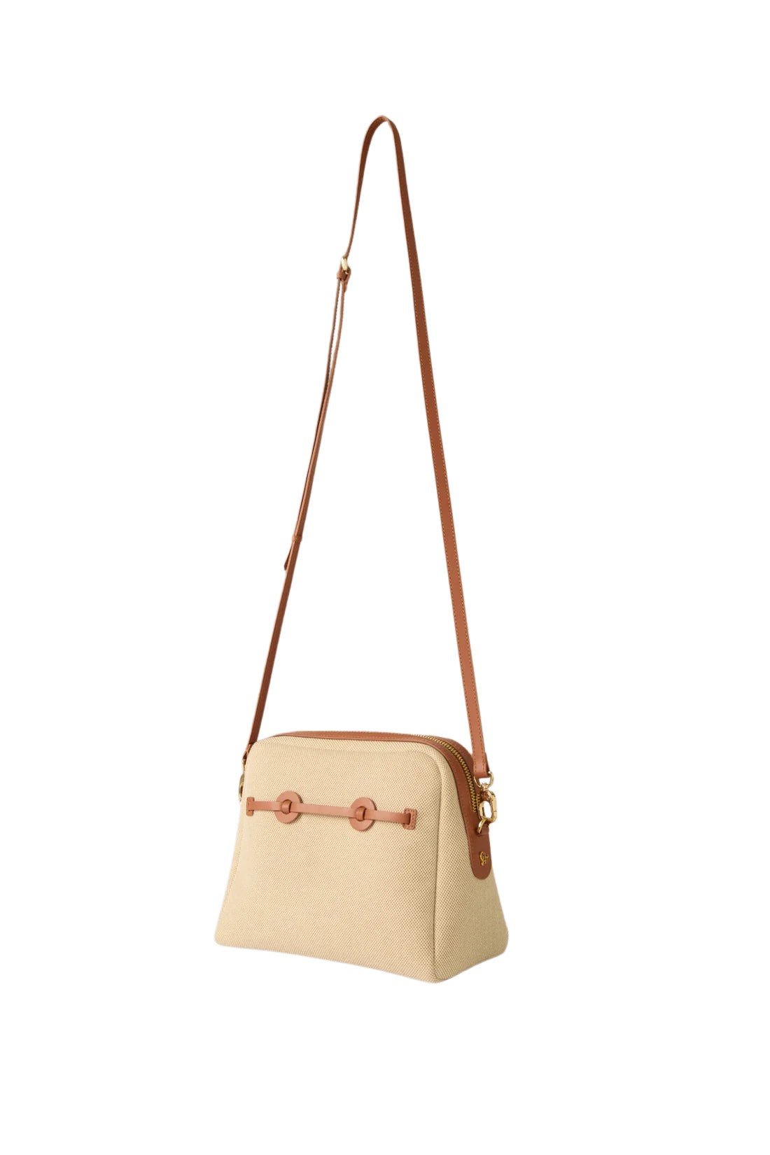 Donut Pouch Bag M (Tan)