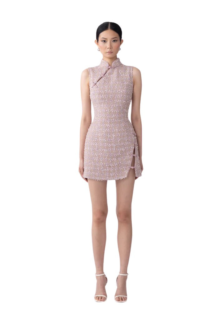 Ines Tweed Mini Dress