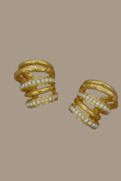 Five Strand Earrings