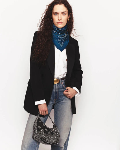 Mini Sac Berlingot Hobo Bag (Black)
