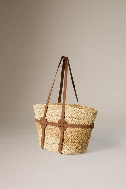 Donut Straw Tote