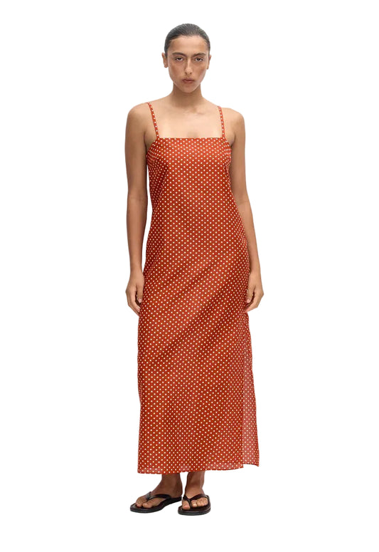 Square Shift Midi Dress