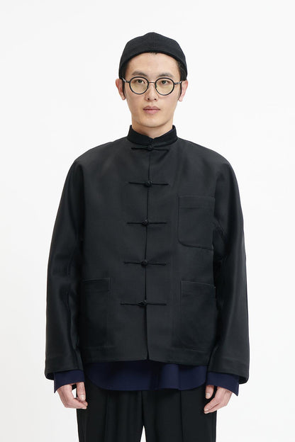 Black Silk Chinese Jacket