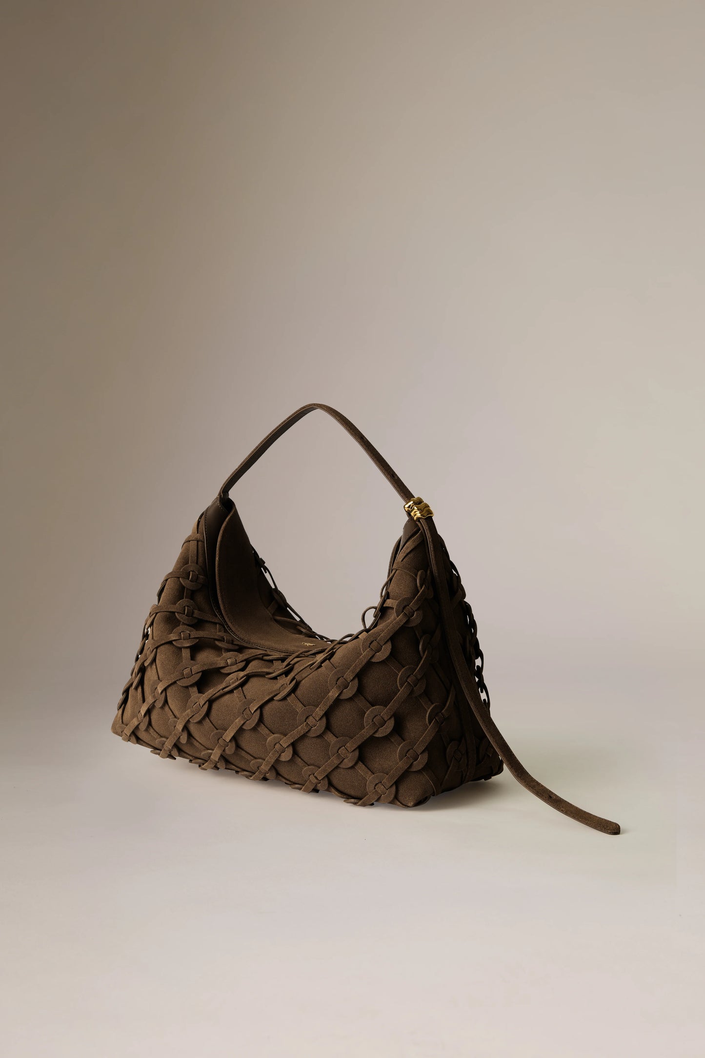 Suede Donut Pari - S - Dark Chocolate