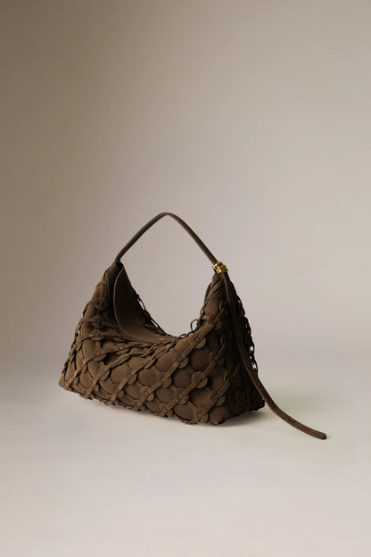 Suede Donut Pari - S - Dark Chocolate