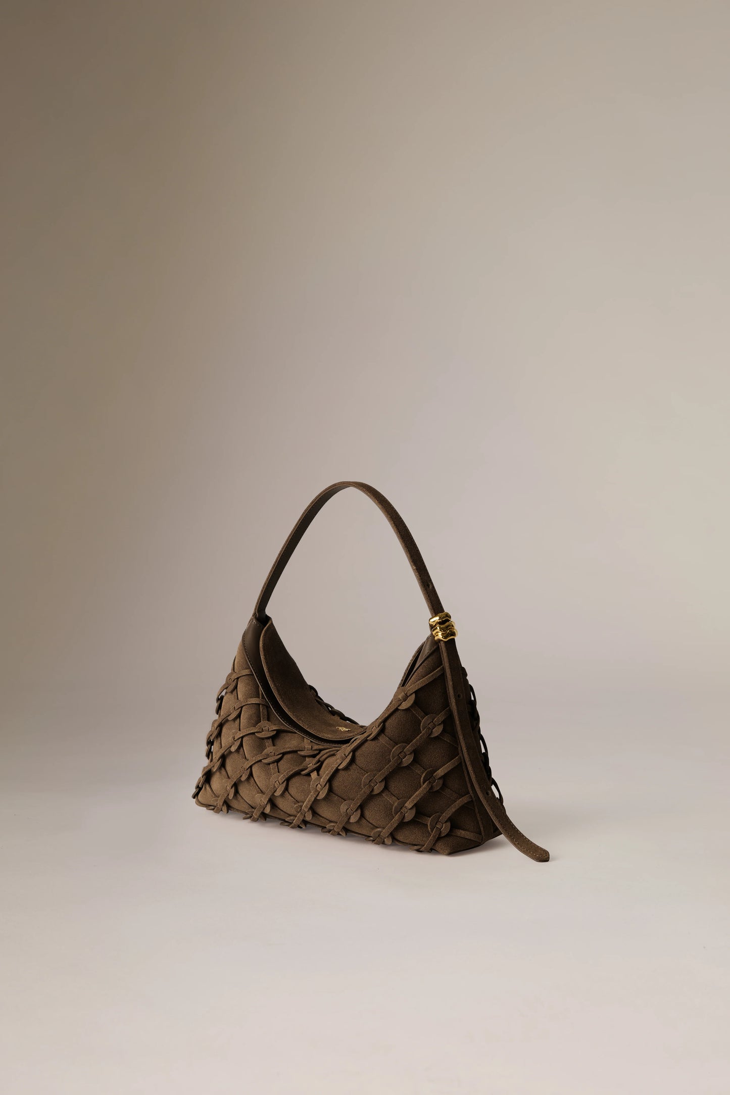 Suede Donut Pari - S - Dark Chocolate