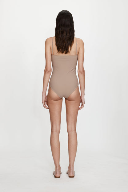 Arched Ruched One Piece
