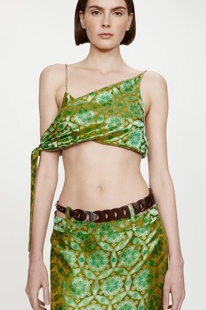 Palmira Handkerchief Tie Top