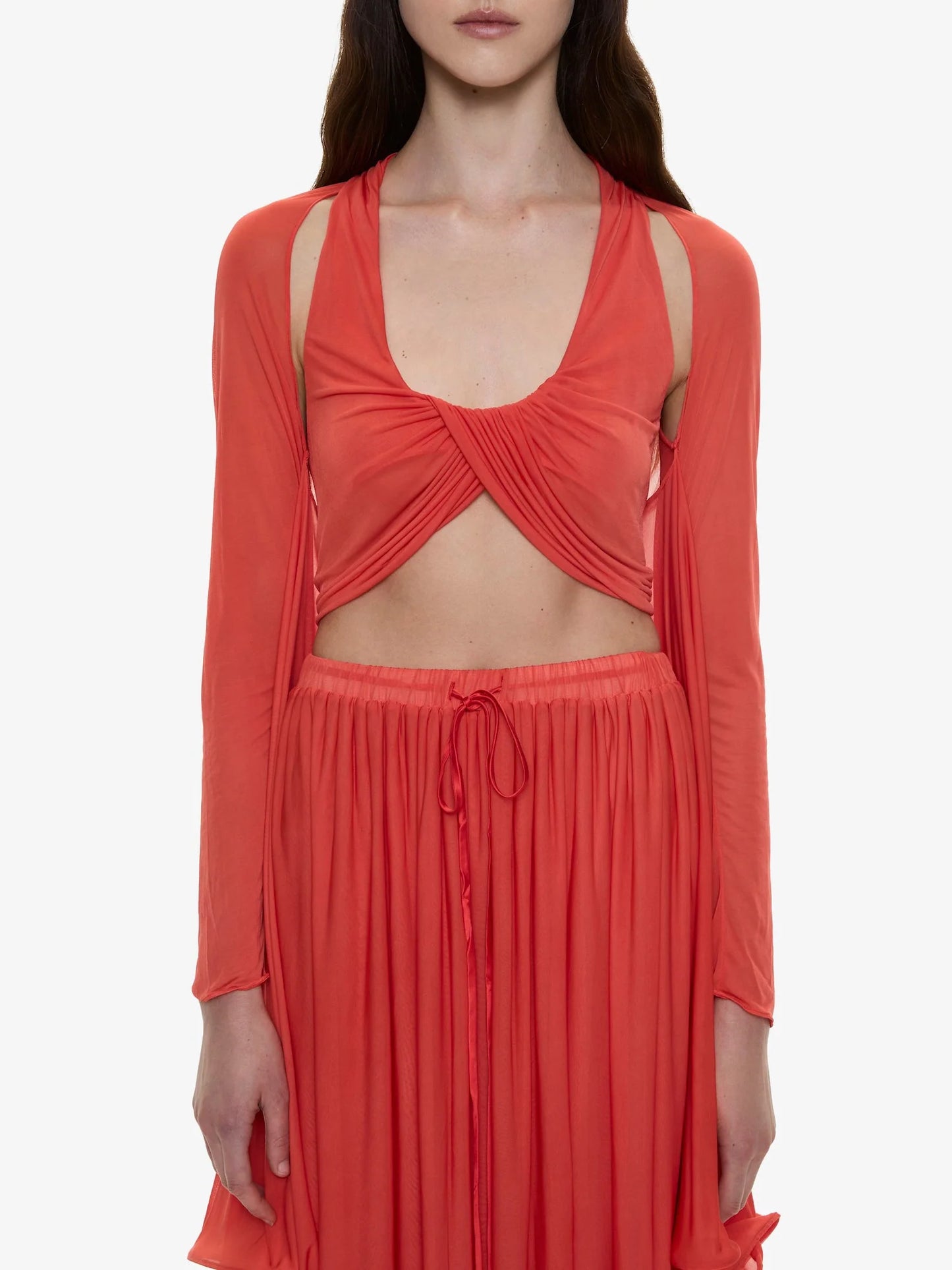 Daya Cutaway Drawstring Dress