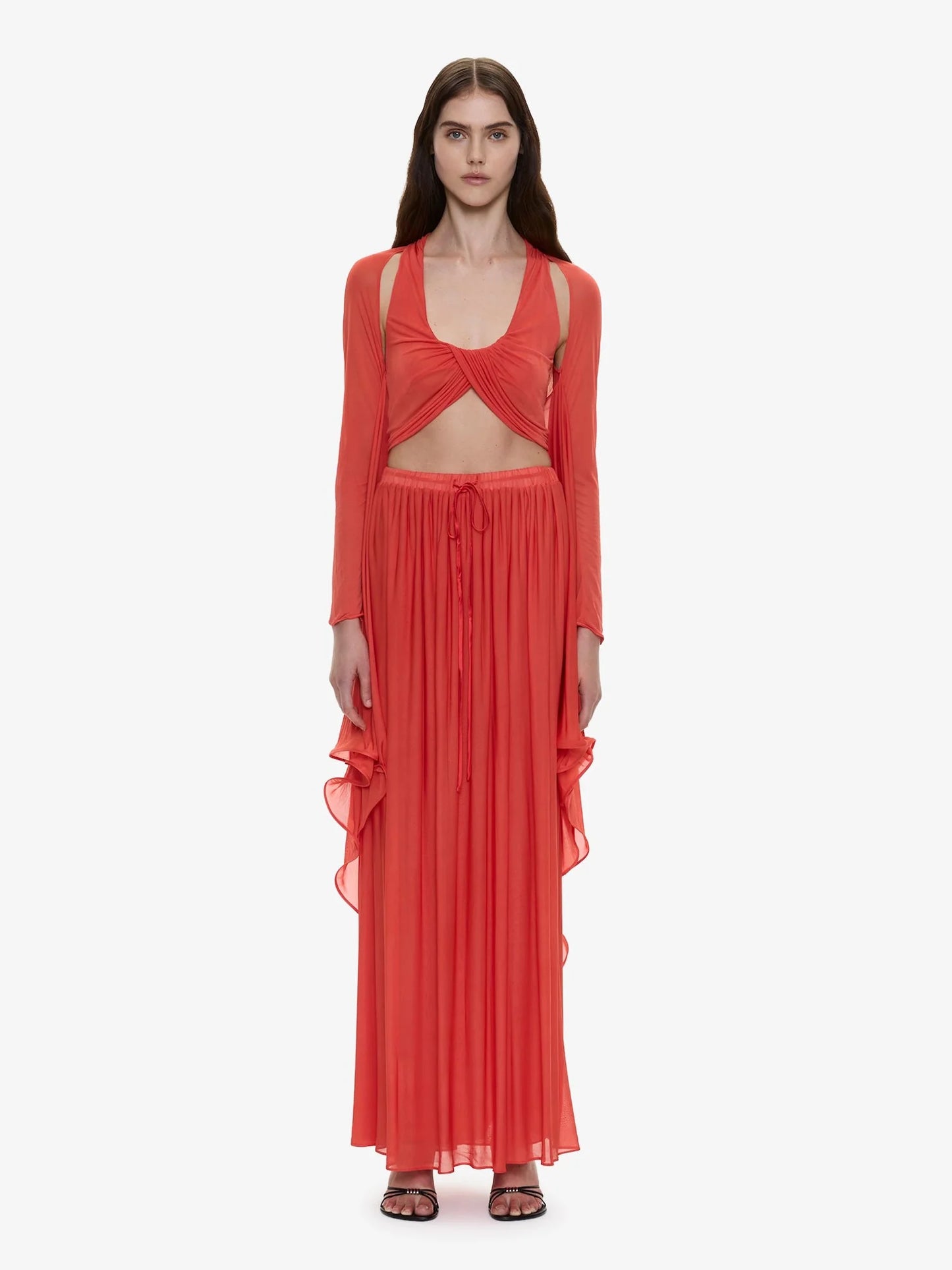 Daya Cutaway Drawstring Dress