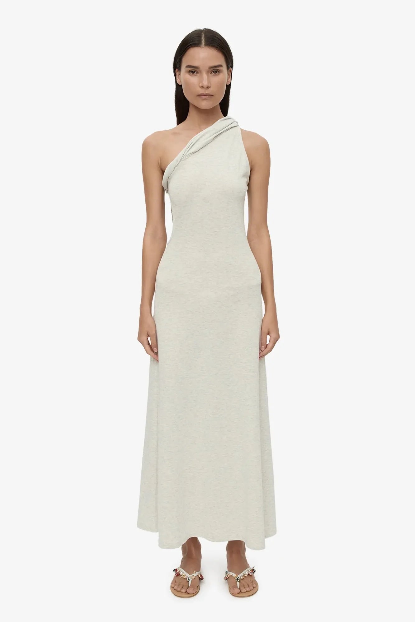 Rolled Up Cutaway Tank Dress