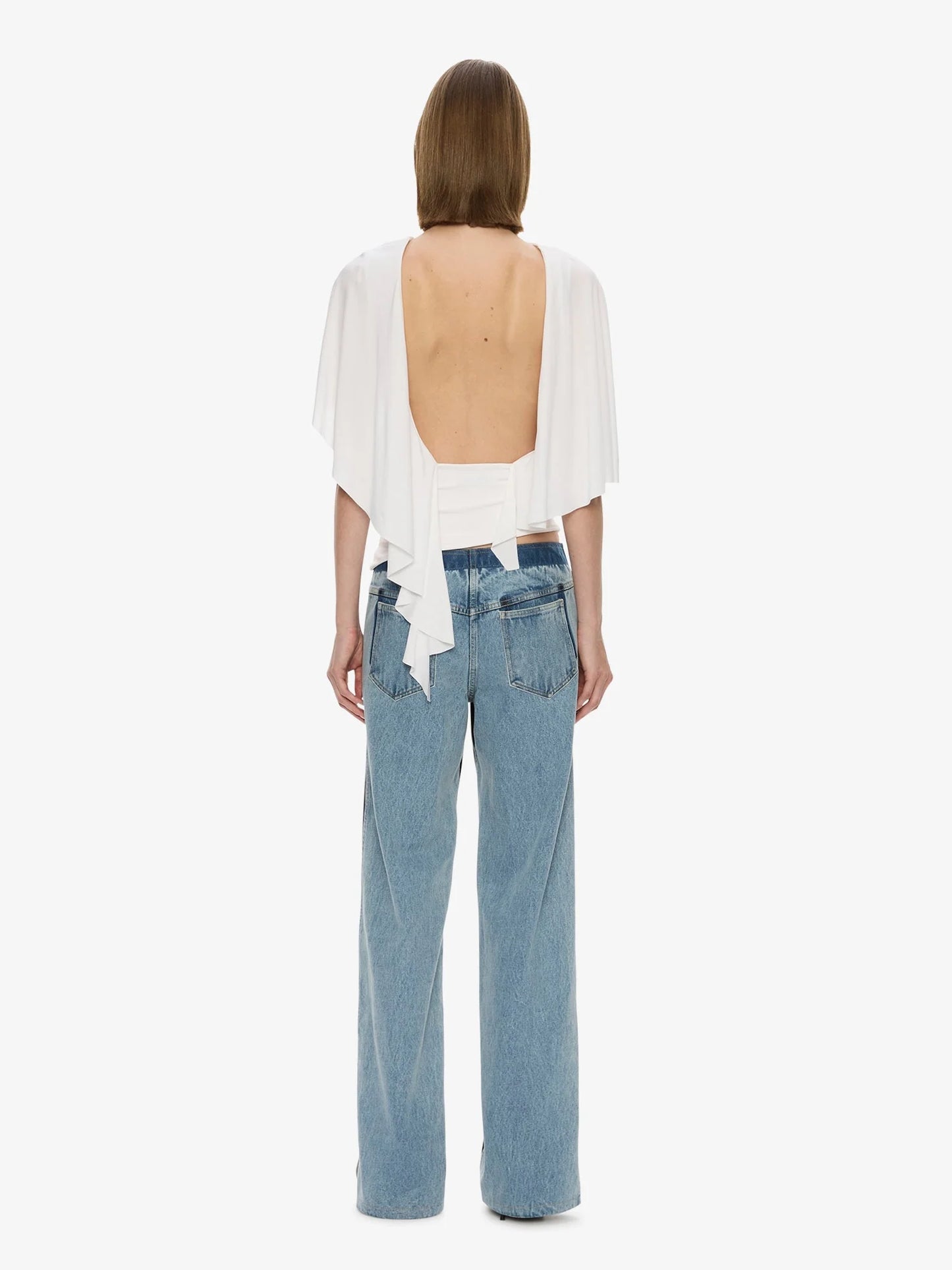 Troy Deconstruct Leather Jean