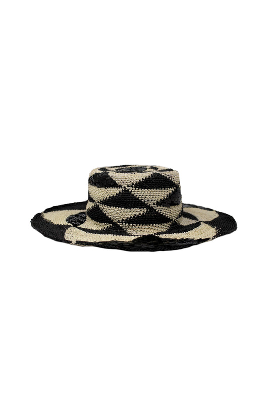 Sequin Hippie Crochet Hat