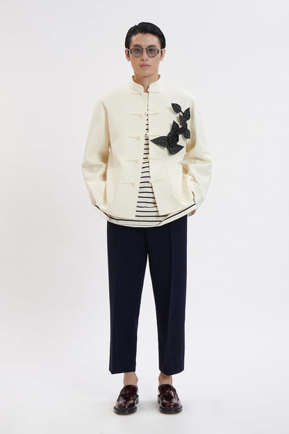 Wool Blend Chinese Jacket