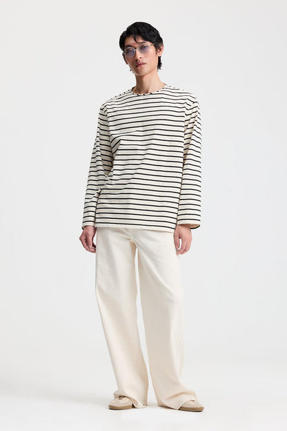 Cotton Stripe Top