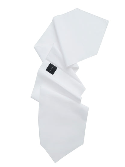White Cotton Scarf
