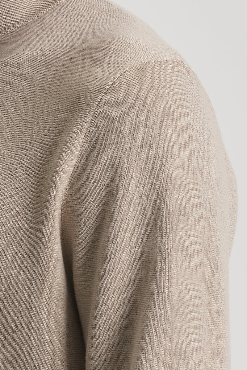 Tortoise basic turtleneck knit top